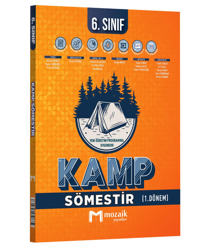 6.SINIF MOZAİK SÖMESTİR (1.DÖNEM) KAMP - 2025-26